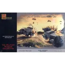 1/72 BA-6, Panzerwagen, 2 Bausätze