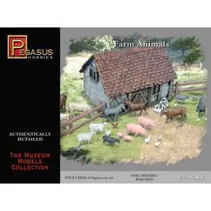 1/72 Amerikanische Geschichte:Farmtiere