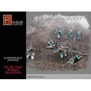 1/72 WW I: Französische Infanterie