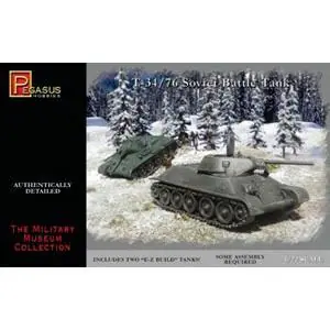 1/72 T-34/76, 2 Stück