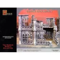 28 mm Hist. Ruinen von Gotischen Gebäuden, Resin