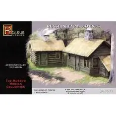 1/72 2 Russische Farmhäuser