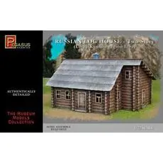 1/72 2-stöckiges Russisches Haus (Izba-Hütte)