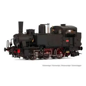 FS, Dampflokomotive Gr. 835, elektrische Lampen, große Westinghouse Pumpe
