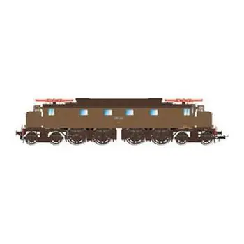 FS, Elektrolokomotive E.428, Ausführung mit Vorbauten, mechanischem Kompressor