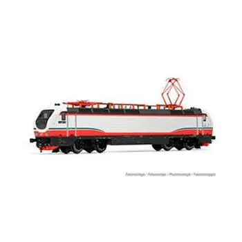 FS, Elektrolokomotive E.402B in neuer Frecciabianca-Lackierung