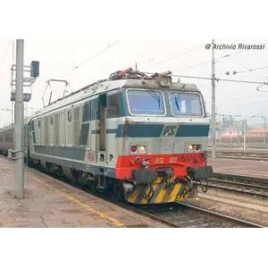 FS, Elektrolokomotive E.632 mit Stromabnehmern Typ52, Blau/Grau, FS a losanga