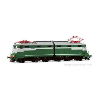 FS, Elektrolokomotive E.645 021, historisches grün-grau, ep. V, BLE Sound