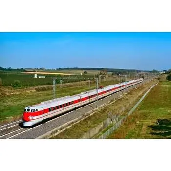FS, ETR 450, 1./2. Cl., IC 500/517 Giotto Milano-Roma, Ep. V, 4er-Basisset, DCC Sound