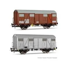 FS, 2-tlg. Set Dienstwagen, Braun und Hellgrau