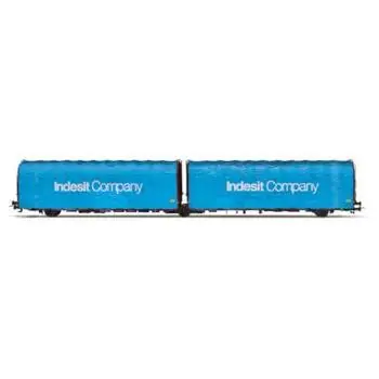FS, dreiachsiger Schiebeplanenwagen Lails, Indesit