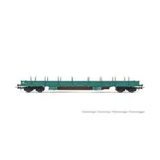 FS, Flachwagen mit Rungen Res