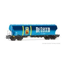 FS, Getreidehopperwagen De Cecco, abgerundete Seiten, hellblau, Ep. VI FS, Getreidehopperwagen De Cecco, abgerundete Seiten, hellblau, Ep. VI