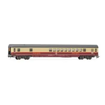 DB, Barwagen WGmh804 in Ursprungsfarbgebung für historische Züge