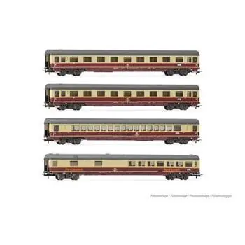 DB, 4-tlg. Set Reisezugwagen TEE Rheingold