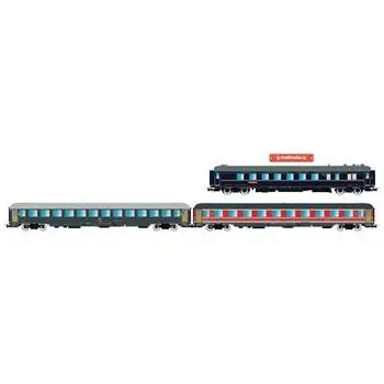 FS, 3-tlg. Set Reisezugwagen Alpen-Express