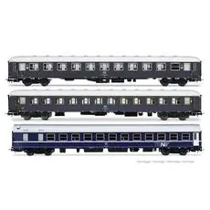FS, 3er-Set, Exp 234/235 Remus Roma ? Wien, UIC-XBcm, UIC-X 2. Cl. grau, WLABm MU, Ep. IV-V FS, 3er-Set, Exp 234/235 Remus Roma ? Wien, UIC-XBcm, UIC-X 2. Cl. grau, WLABm MU, Ep. IV-V