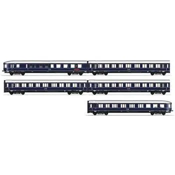 DB, 5-tlg. Zugset Blauer Enzian, Blau