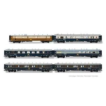 Intraflug/CIWL, 6er-Set, 50 Jahre Nostalgie-Istanbul-Orient-Express, 1976