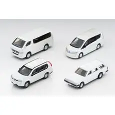Car-Collection, 4x Nissan, weiß