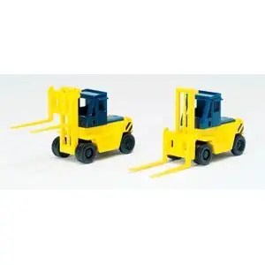Gabelstapler, gelb, 2 Stück