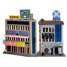 Gebäude-Set, Coffee-Bar und Deb\'s Diner