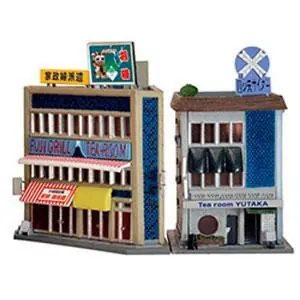 Gebäude-Set, Coffee-Bar und Deb\'s Diner