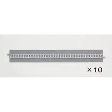 10 Gleise, gerade mit breiter Schotterbettung, je280 mm 10 Gleise, gerade mit breiter Schotterbettung, je280 mm
