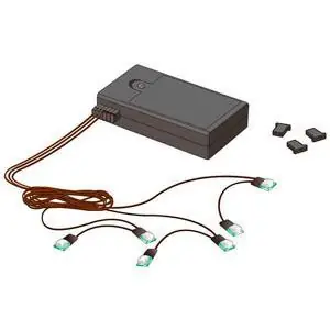 Beleuchtungs-Set, LED, weiß