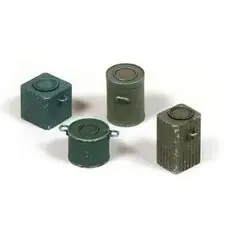 1/35 deutsche Essenscontainer,4 Stück