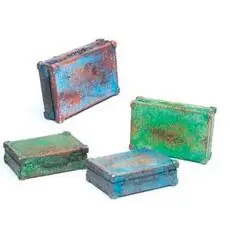 1/35 Metallkoffer, 4 Stück