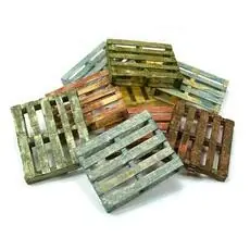 1/35 Holzpaletten, 4 Stück
