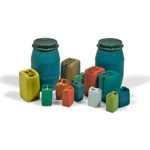 1/35 Moderne Plastikfässer 2, 10 Stück