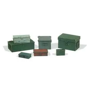 1/35 Metallboxen, 7 Stück