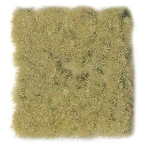 Wild-Gras, beige, dicht, 6 mm