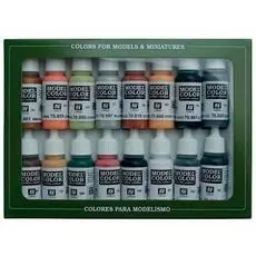 Farb-Set, Deutsche Farben, WWII, 16 x 17 ml *
