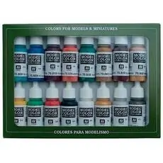 Farb-Set, Mittelalterliche Farben, 16 x 17 ml