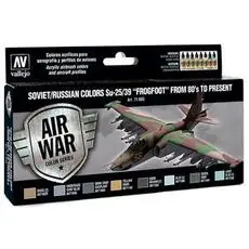 Farb-Set, Su-25/39 Frogfoot, 8 x 17 ml