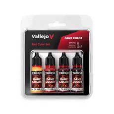 Farb-Set Rot, 4x 18 ml