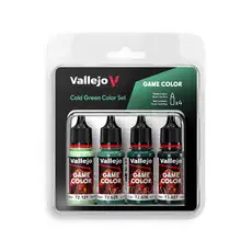 Farb-Set Kalt-Grün, 4x 18 ml