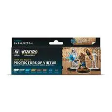 Farb-Set, WizKids Protectors of Virtue, 8 x 8 ml