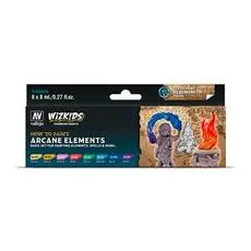 Farb-Set, WizKids Arcane Elements, 8 x 8 ml