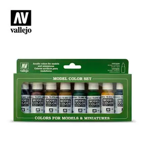 Farb-Set, Panzerfarben, 8 x 17 ml