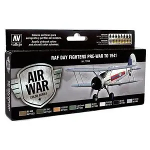 Farb-Set RAF Tagjäger, 8 x 17 ml