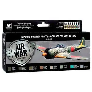 Farb-Set, Japanische Luftwaffe IJA Set 1, 8 x 17 ml