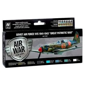 Farb-Set, Sowjetische Luftwaffe 1941 - 1943