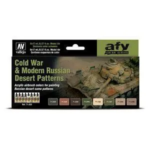 Farb-Set, Kalter Krieg bis heute, Russische Wüstentarnung