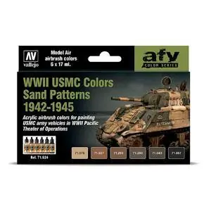Farb-Set, WWII USMC Sand Tarnung