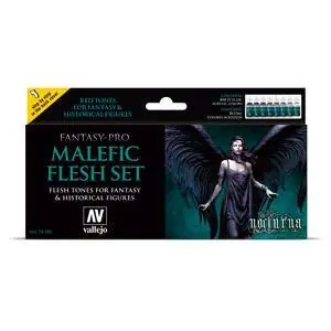 Farb-Set, Malefic Flesh, 8 x 17 ml