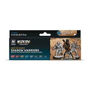 Farb-Set, WizKids Shadow Warriors, 8 x 8 ml
